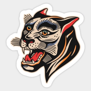 Trad tiger Sticker